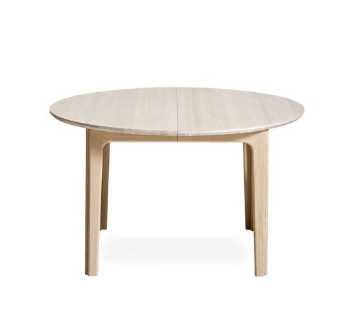 Skovby SM112 Spisebord Ø: 130 cm - Hvidolieret Eg