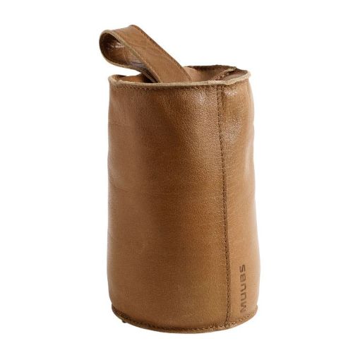 Muubs Dørstopper Camou 3 kg 20 x 12 cm - Kamel/Bøffellæder 