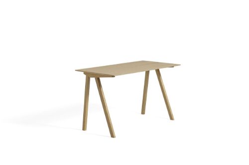 HAY CPH 90 Desk 130x65x74 cm - Lacquered Solid Oak/Lacquered Oak Veneer 