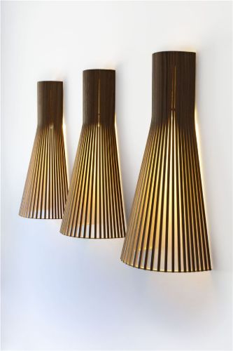 Secto Design 4230 Wandleuchte H: 60 cm - Walnuss