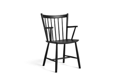 HAY Børge Mogensen J42 Arm Chair  - Black Lacquered Beech