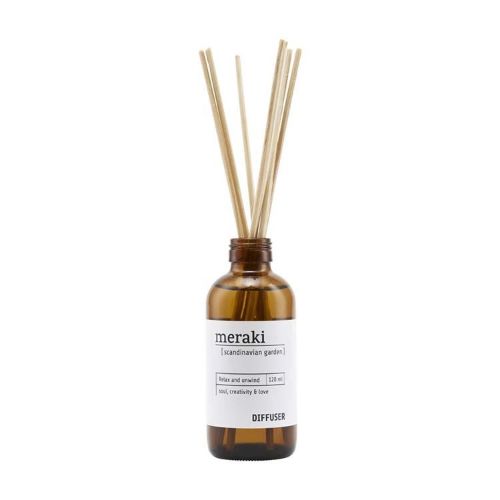 Meraki Duftfrisker m. 7 pinde 120 ml - Scandinavian Garden