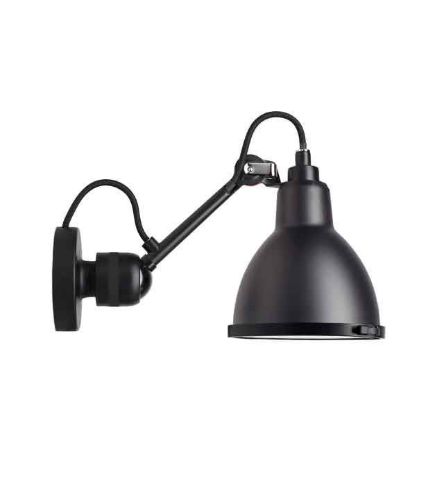 DCW Editions Lampe Gras N304 Bathroom Væglampe Ø: 14,6cm - Sort/Sort