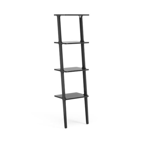Swedese Libri Reol 4 Hylder H: 151 cm - Sortlakeret Ask 