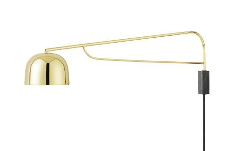 Normann Copenhagen Grant wall lamp 111 cm - Brass