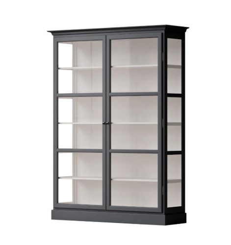 Lindebjerg Design Classic V2 Vitrine 150x210 cm - Anthrazit