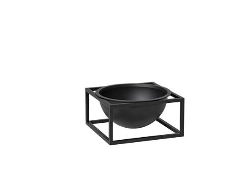 Audo Copenhagen Kubus Bowl Centerpiece Lille Ø: 14 cm - Sort