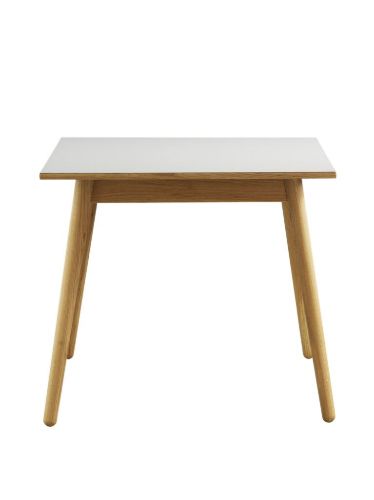 FDB Møbler Spisebord Poul M. Volther C35A  82x82 cm - Eg/Mushroom