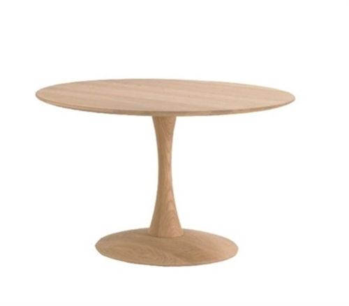 Snedkergaarden Nanna Ditzel Trisse Sofabord ND 114 Ø: 90 cm - Olieret Eg