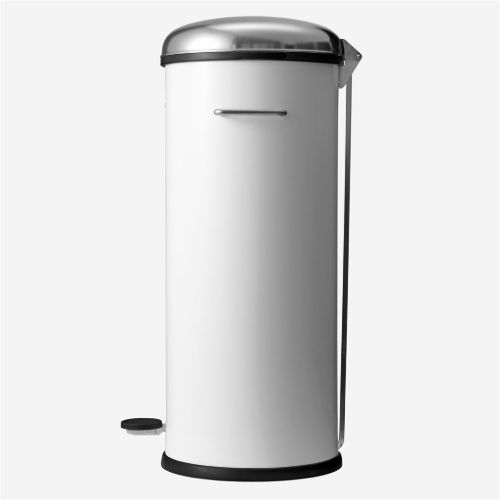 Vipp 17 Treteimer H: 72 cm 30 L - Weiß