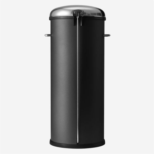 Vipp 17 Treteimer H: 72 cm 30 L - Schwarz