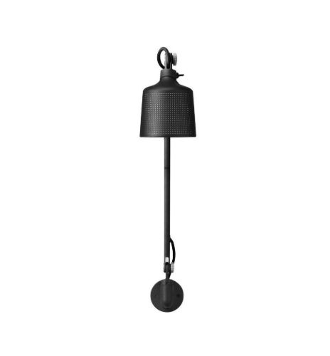 Vipp 522 Wandleuchte Ø: 11 cm - Schwarz
