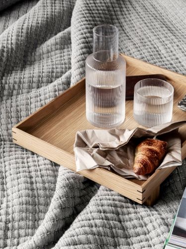 Ferm Living Bon Holztablett Klein 28x36 cm - Eiche