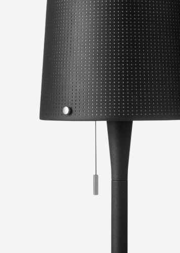 Vipp 530 Tischleuchte Ø: 20 cm - Schwarz