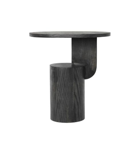 Ferm Living Insert Side Table 34x49 cm  - Black Stained