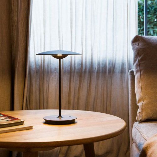 Lampefeber Dimmbare Ginger 20 M Dimmbare Tischleuchte H: 30 cm - Wenge