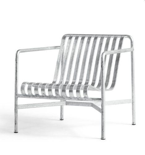 HAY Palissade Lounge Chair Low SH: 38 cm – Feuerverzinkt