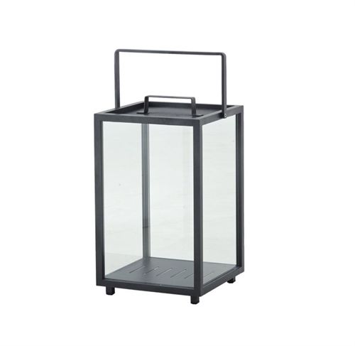 Cane-line Outdoor-Leuchtturm Lanterne Stor H: 54 cm – Lavagrau