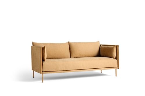 HAY Silhouette 2 Personers Sofa Mono L: 171 cm - Linara 142 / Oiled Oak