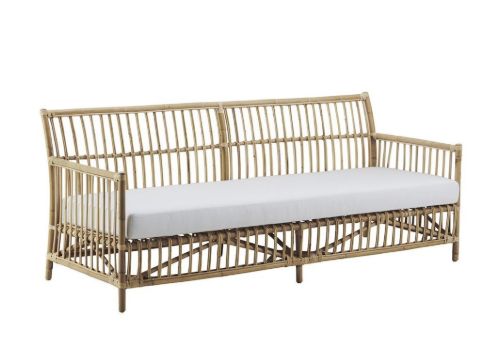 Sika-Design Caroline 3 Pers. Sofa inkl. Sædehynde L: 197 cm - Natural/A670 Michelangelo White