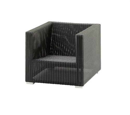 Cane-line Outdoor Chester Lounge Stol - Graphite 