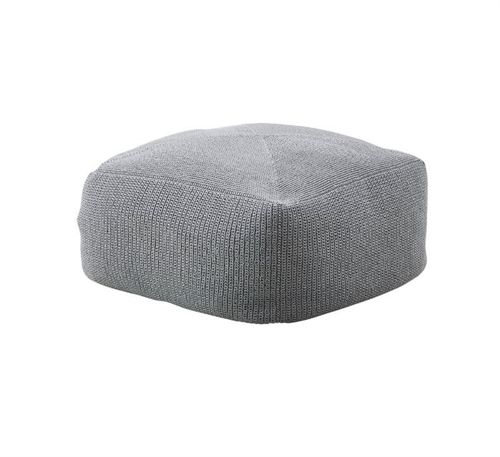 Cane-line Outdoor Divine Fußhocker 55x55 cm - Grau