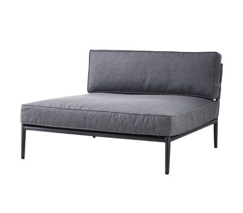 Cane-line Outdoor Conic Daybed Modul L: 120 cm - Grau