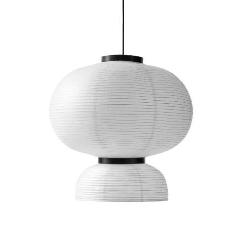 &Tradition Formakami JH5 Pendant Ø: 70 cm - Ivory White/Black
