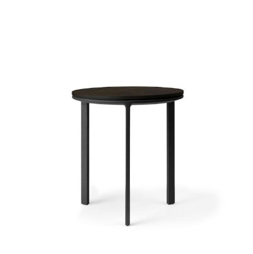 Vipp 421 Sidebord Ø: 40 cm - Røget eg/ Veneer