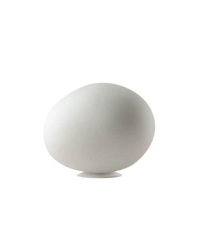 Foscarini Gregg Outdoor-Stehleuchte, groß, H: 40 cm – Weiß
