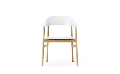 Normann Copenhagen Herit Armchair  - Oak Base/White