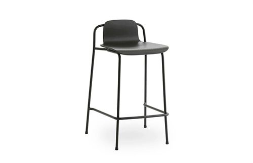 Normann Copenhagen Studio Barstool 75cm - Sort/Sort