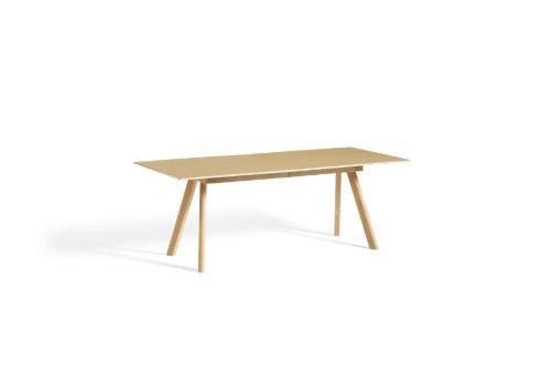 HAY CPH 30 Extendable Table 200/400x90x74 cm - Lacquered Solid Oak/Lacquered Oak Veneer
