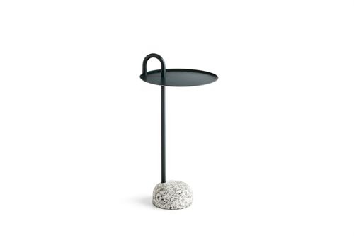 HAY Bowler Beistelltisch Ø:36 x H:70,5 cm – Tannengrün