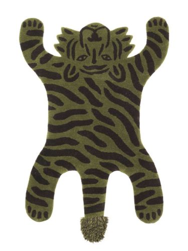 Ferm Living Safari getufteter Teppich 160 x 118 cm – Tiger