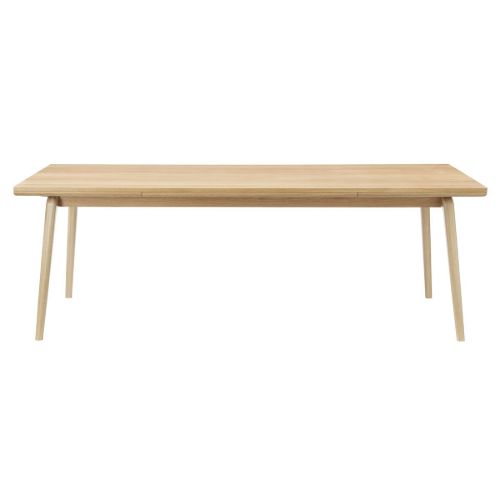 FDB Møbler C65 Åstrup Spisebord m. udtræk 100x220 cm - Eg 
