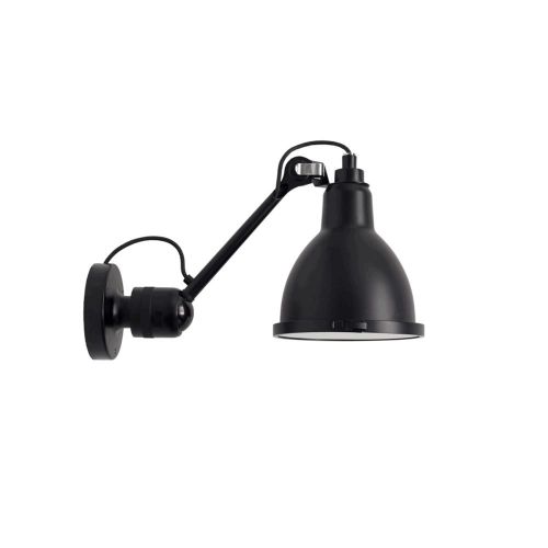 DCW Editions Lampe Gras N304 XL Væglampe Outdoor Seaside Ø: 22cm - Sort/Sort