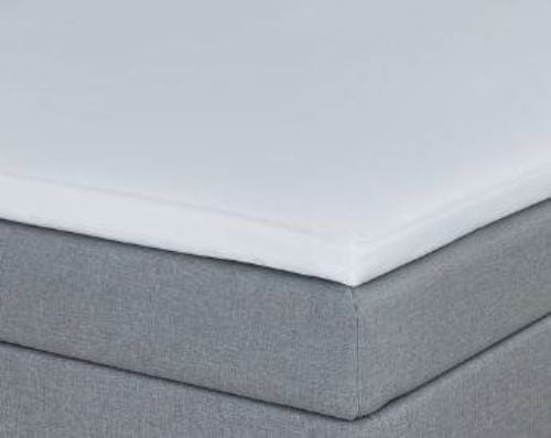 CPH Living Kuvertlagen Egyptisk Bomuldssatin 140x200x6 cm - Hvid