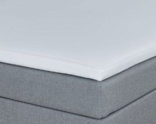 CPH Living Bettlaken aus ägyptischem Baumwollsatin, 140 x 200 x 6 cm – Weiß