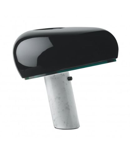Flos Snoopy Tischleuchte H: 36,9 cm – Schwarz