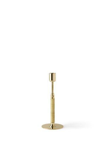 Audo Copenhagen Duca Candle Holder H: 16 cm - Polished Brass