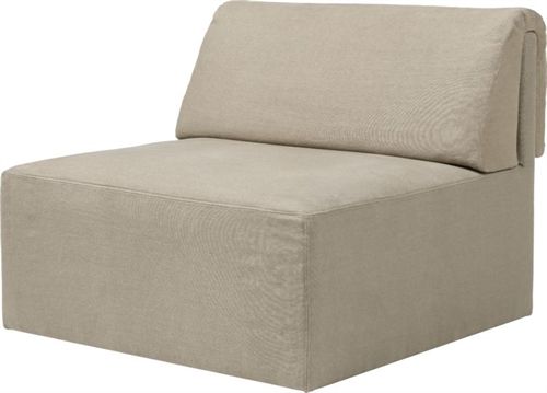 GUBI Wonder sofa module 90 x 95 cm Midsection - Stof Bel-Lino
