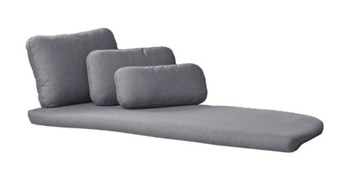 Cane-line Outdoor Savannah Daybed mit Modul, Rückenlehne – Grau
