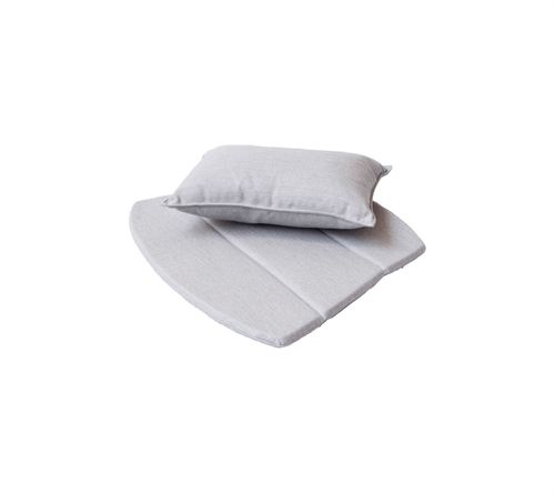 Cane-line Outdoor-Hybrid für Breeze-Loungehocker – Hellgrau