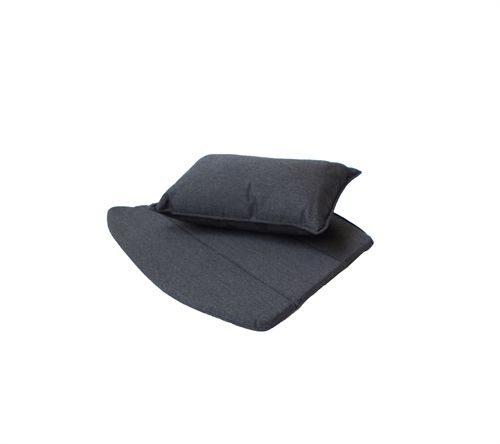 Cane-line Outdoor Breeze Loungestol Hyndesæt - Black Natté sort Farvekode: YSN98