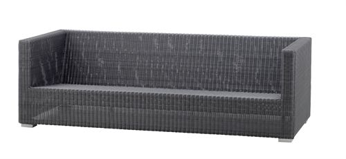 Cane-line Outdoor Chester 3-Pers. Loungesofa - Graphit