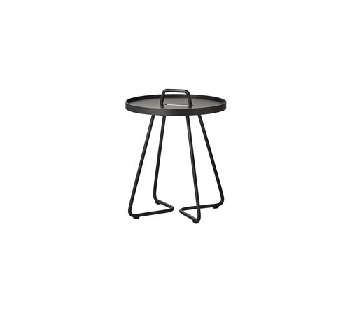 Cane-line Outdoor On-The-Move Sidebord ekstra lille - Black