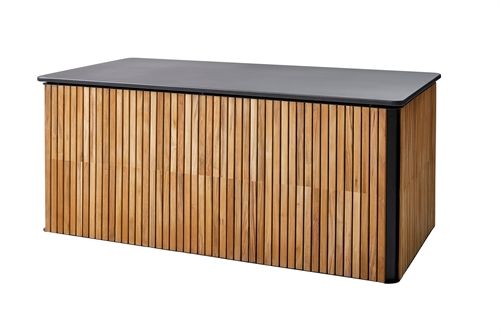 Cane-line Outdoor Combine Hyndeboks Stor - Teak/Lava Grey