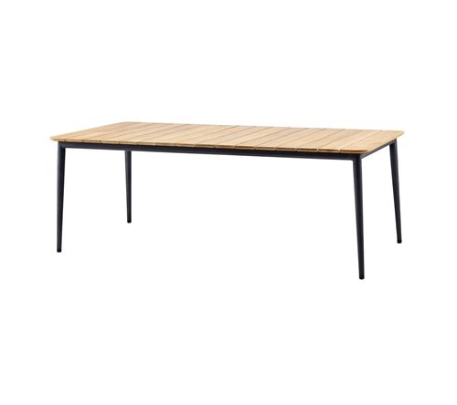 Cane-line Outdoor Core Esstisch, 210x100 – Lavagrau