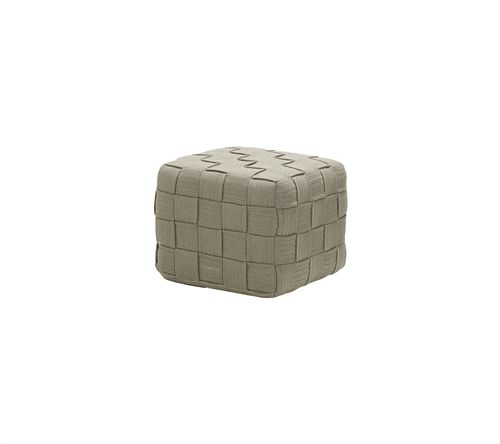 Cane-line Outdoor Cube Fußhocker 48x48 cm - Taupe